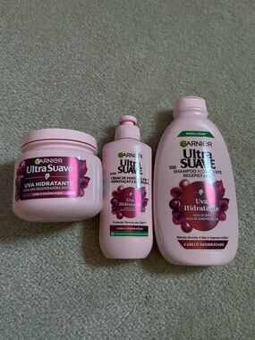 Garnier Ultra Suave Hydrating Grape Hair Care Trio
